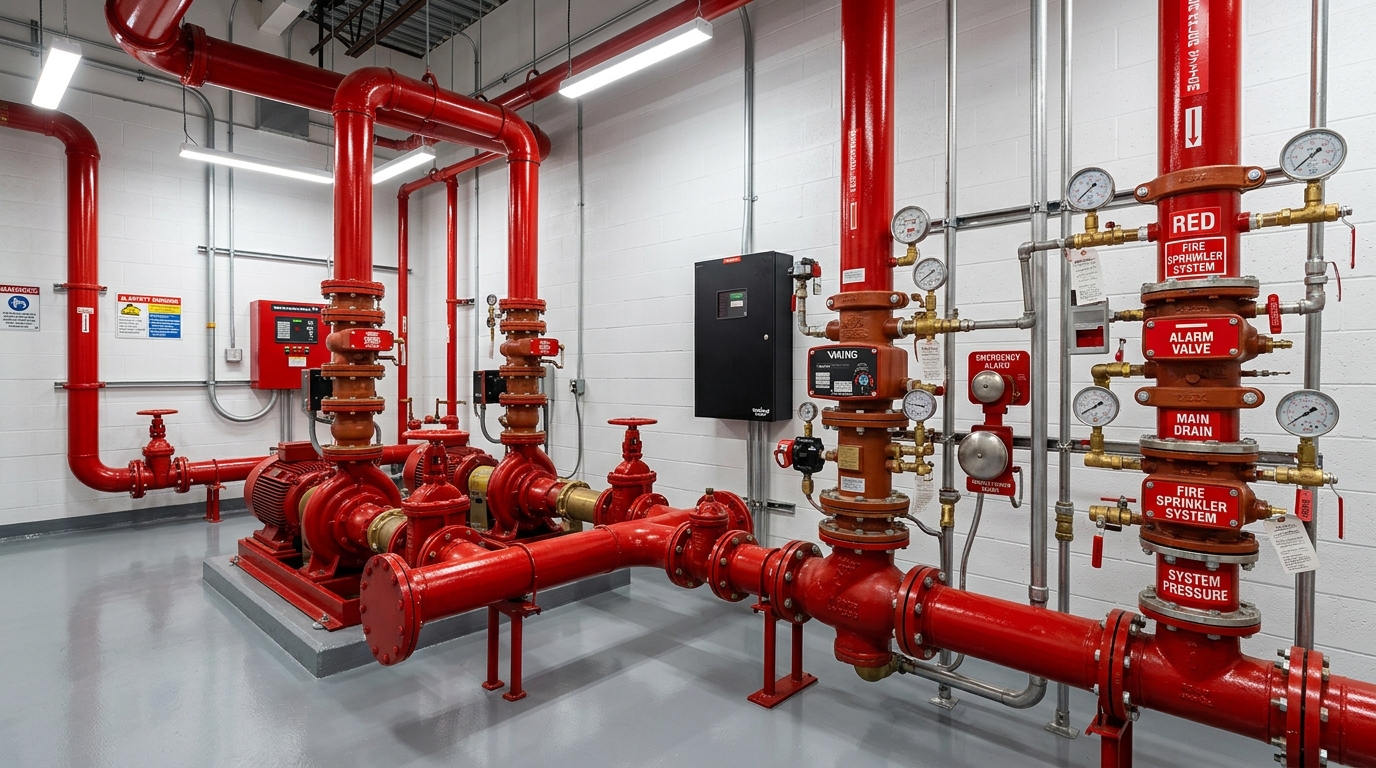 Fire Sprinklers & Wet/Dry Pipe Systems